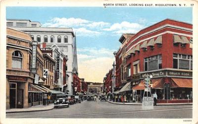 North Street Monroe, New York Postcard