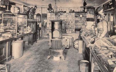 Interior view of Apothecary Shop Monroe, New York Postcard