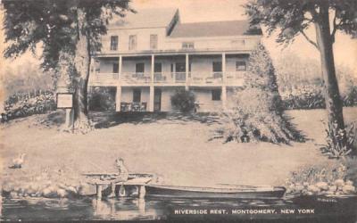 Riverside Rest Montgomery, New York Postcard