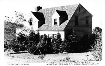 Comfort Lodge Mountainville, New York Postcard