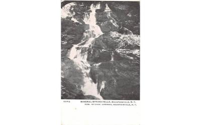 Mineral Spring Falls Mountainville, New York Postcard