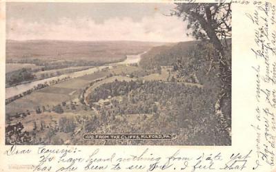 From the Cliffs Milford, New York Postcard