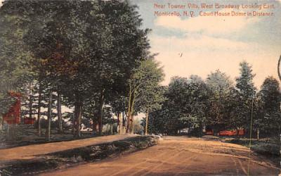 Near Towner Villa Monticello, New York Postcard
