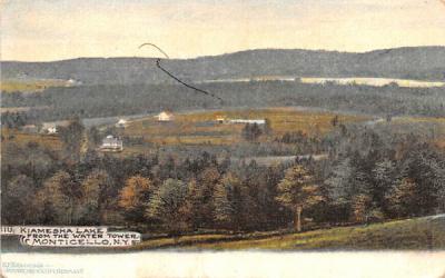 Kiamesha Lake Monticello, New York Postcard