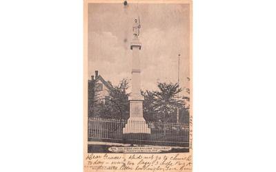 Soldiers & Sailors Monument Monticello, New York Postcard