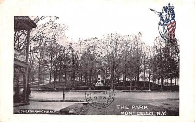 The Park Monticello, New York Postcard