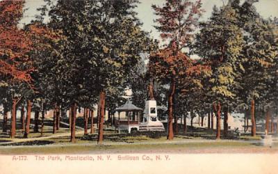 The Park Monticello, New York Postcard