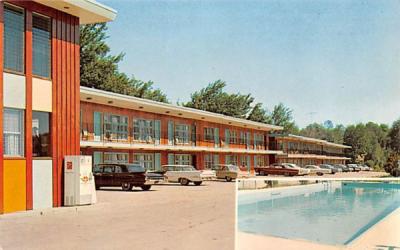 Redwood Motel Monticello, New York Postcard