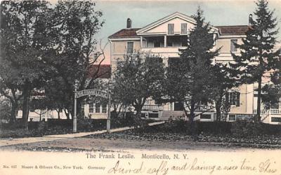 The Frank Leslie Monticello, New York Postcard