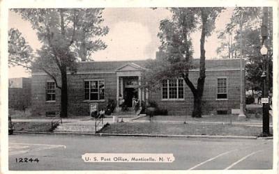 US Post Office Monticello, New York Postcard