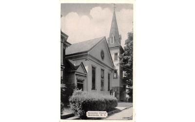 Methodist Church Monticello, New York Postcard