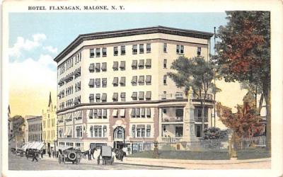Hotel Flanagan Malone, New York Postcard