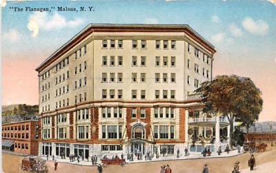 The Flanagan Malone, New York Postcard