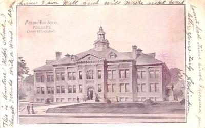 Manlius High School New York Postcard