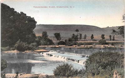 Tioughnioga River Marathon, New York Postcard
