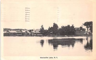 Lake Mariaville, New York Postcard
