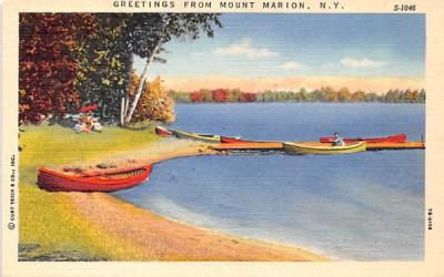 Greetings From Mount Marion, New York Postcard