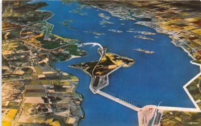 Billion Dollar St Lawrence River Seaway & Power Project Massena, New York Postcard