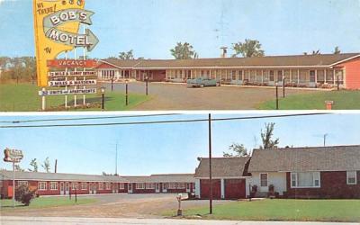 Bob's Motel Massena, New York Postcard