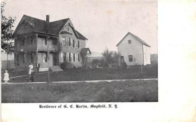 Residence of CF Gariin Mayfield, New York Postcard