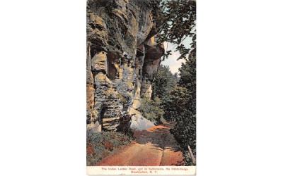 The Indian Ladder Road Meadowdale, New York Postcard
