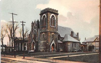 St Luke's Episcopal Church Mechanicsville, New York Postcard