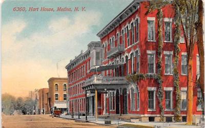 Hart House Medina, New York Postcard
