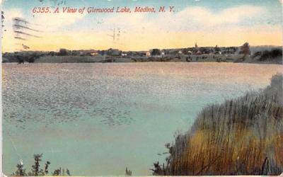 Glenwood Lake Medina, New York Postcard