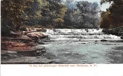 Waterfall Mertensis, New York Postcard