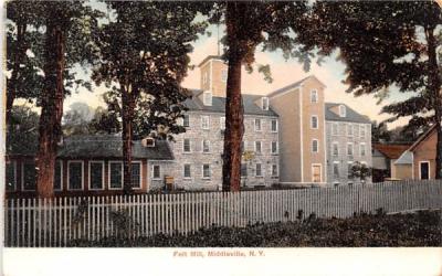 Felt Mill Middleville, New York Postcard