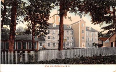 Felt Mill Middleville, New York Postcard