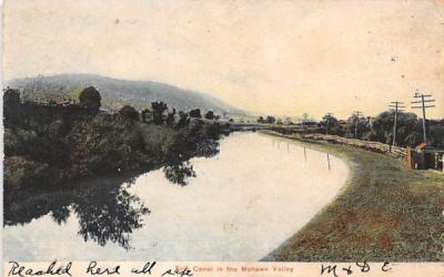 Erie Canal Mohawk Valley, New York Postcard
