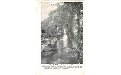 Old historical Canal Mohawk Valley, New York Postcard