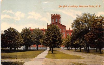 Cook Academy Montour Falls, New York Postcard