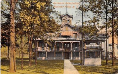 Bethesda Sanatorium Montour Falls, New York Postcard