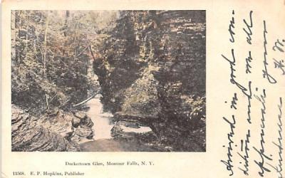 Deckertown Glen Montour Falls, New York Postcard
