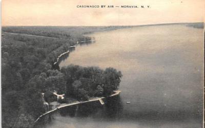 Casowasco by Air Moravia, New York Postcard