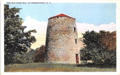 Old Wind Mill Morristown, New York Postcard