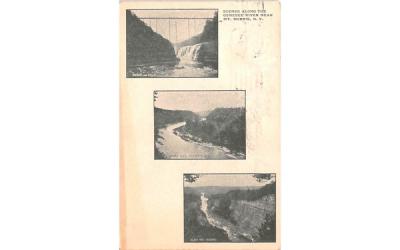 Genesee River Mount Morris, New York Postcard