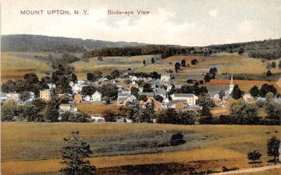 Bird's Eye View Mount Upton, New York Postcard