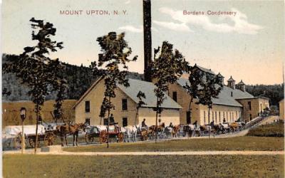 Bordens Condensery Mount Upton, New York Postcard