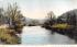 Delaware River Margaretville, New York Postcard