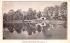 Floral Home Pond Moore's Mills, New York Postcard