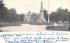 Thrall Hospital & Soldiers' Monument Middletown, New York Postcard