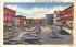 Main Street Malone, New York Postcard