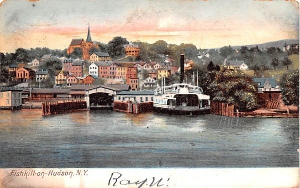 Fishkill on Hudson Newburgh, New York Postcard