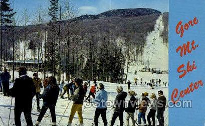 Gor Mt. Ski Center - North Creek, New York NY Postcard
