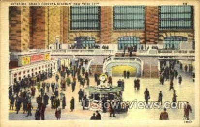 Grand Central Station - New York City Postcards, New York NY Postcard