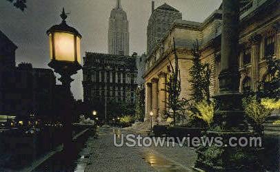 New York Public Library - New York City Postcards Postcard