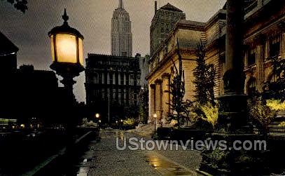 New York Public Library - New York City Postcards Postcard